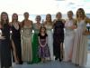 Eight-year-old (almost) Hannah dressed up to join sister Haley at their pre-prom party: Abby, Logan, Sam, Hannah, sis Haley, Tegan, Erin & her sister Shannon.